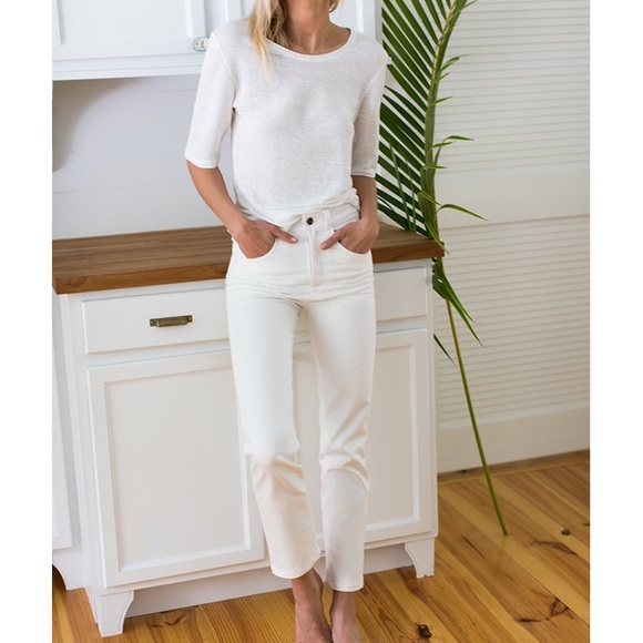 Emerson Fry Emerson Denim- White - Picture 1 of 2